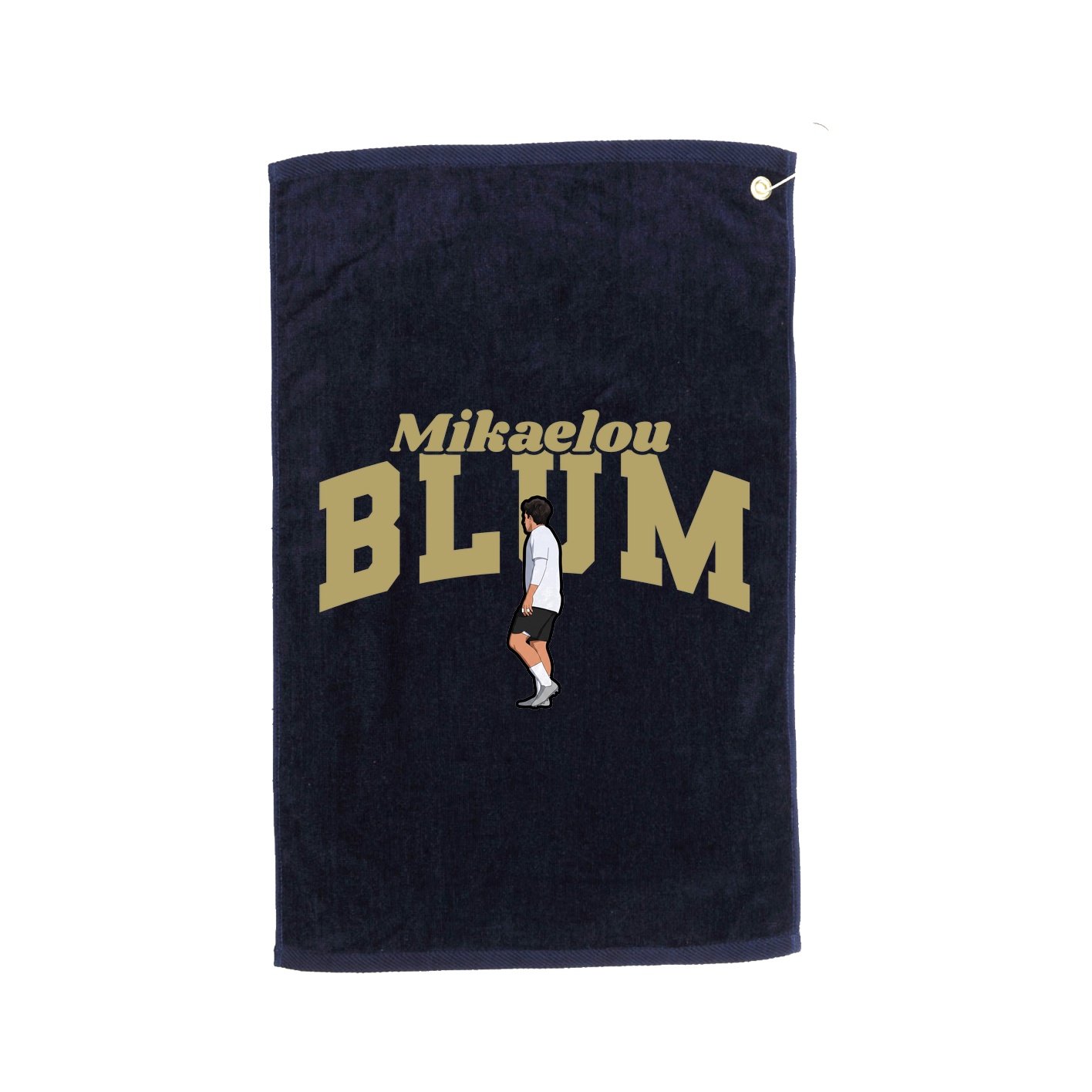 Golf Towel — Signature Arch in Navy