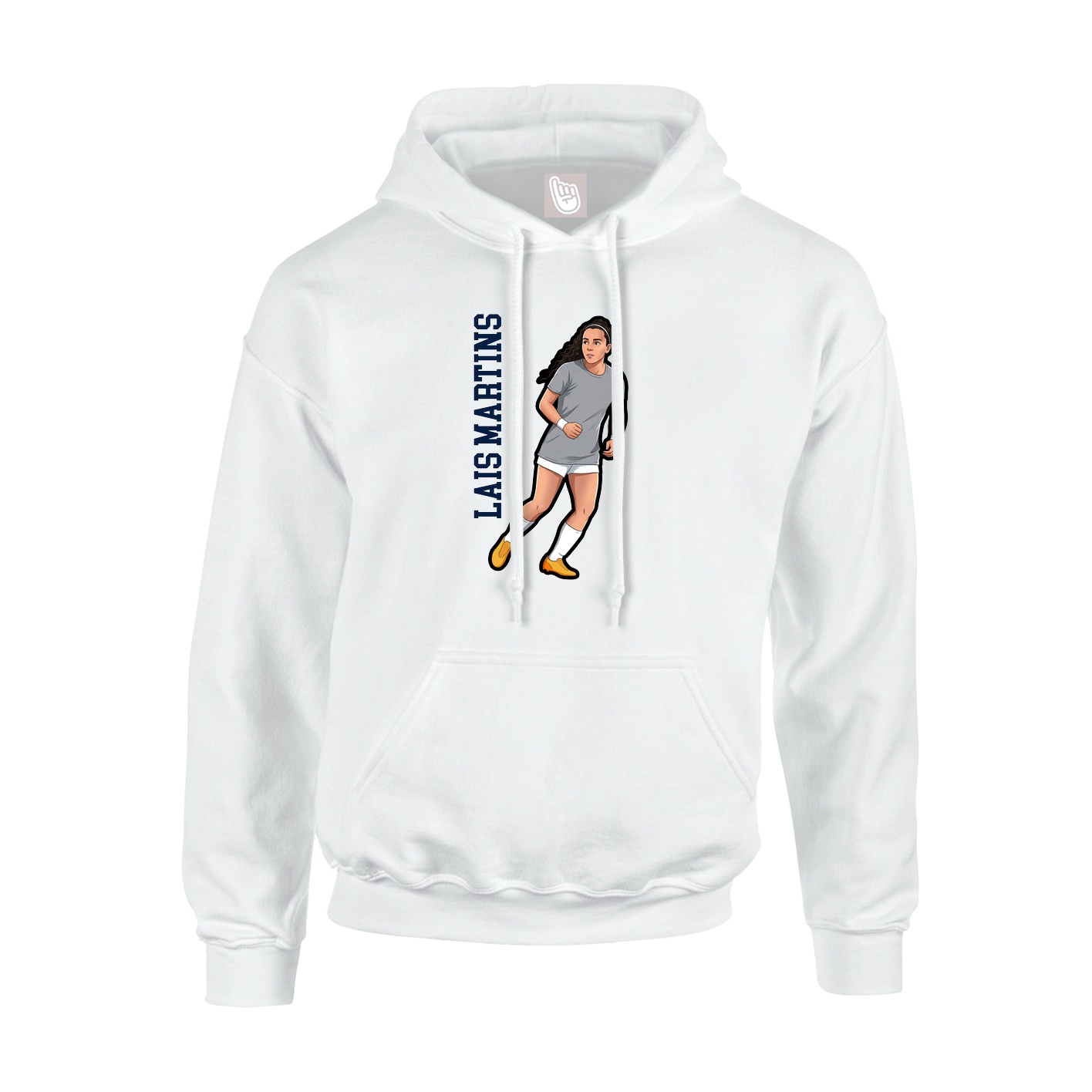 Youth Hoodie — Classic in White