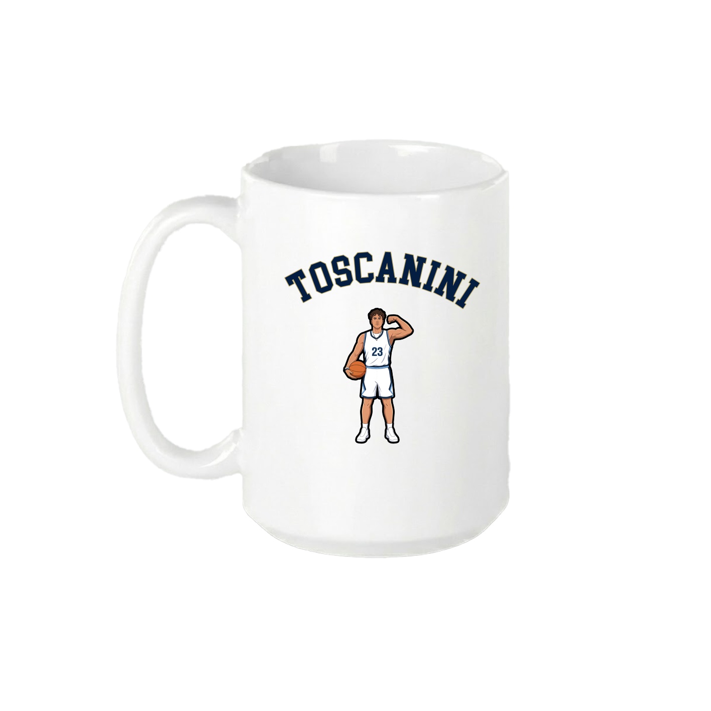 15oz Coffee Mug — Shirsey Arch in White