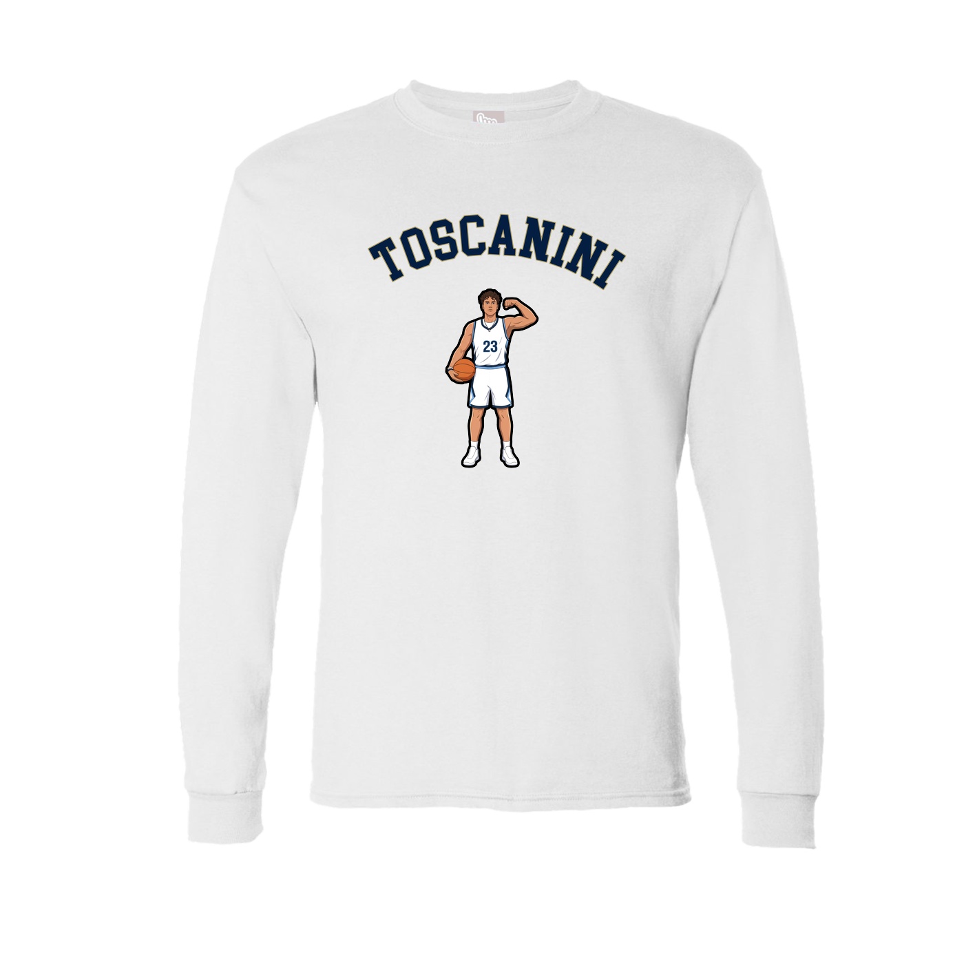 Long Sleeve Tee — Shirsey Arch in White