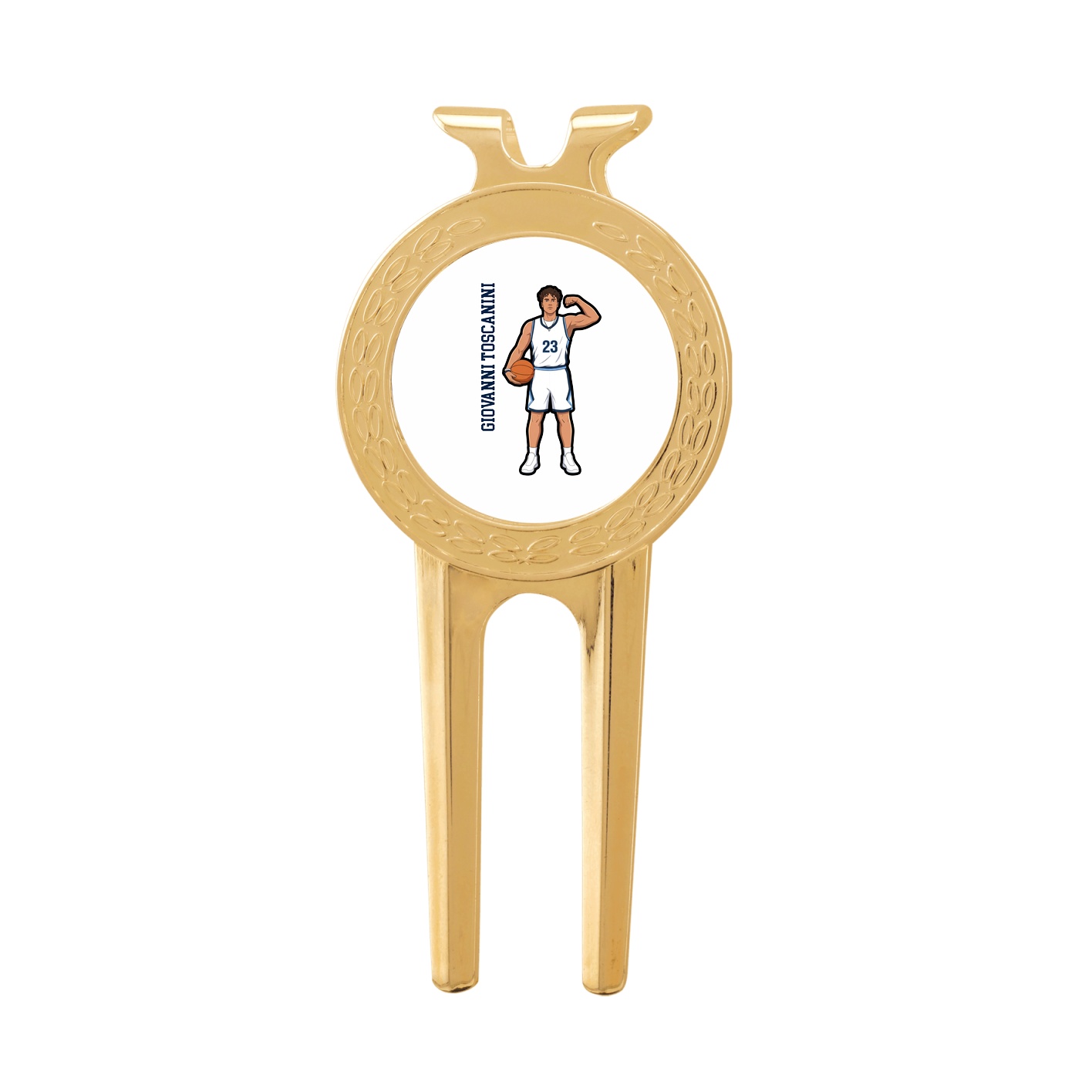Divot Tool with Ball Marker — Name Vertical in Classic