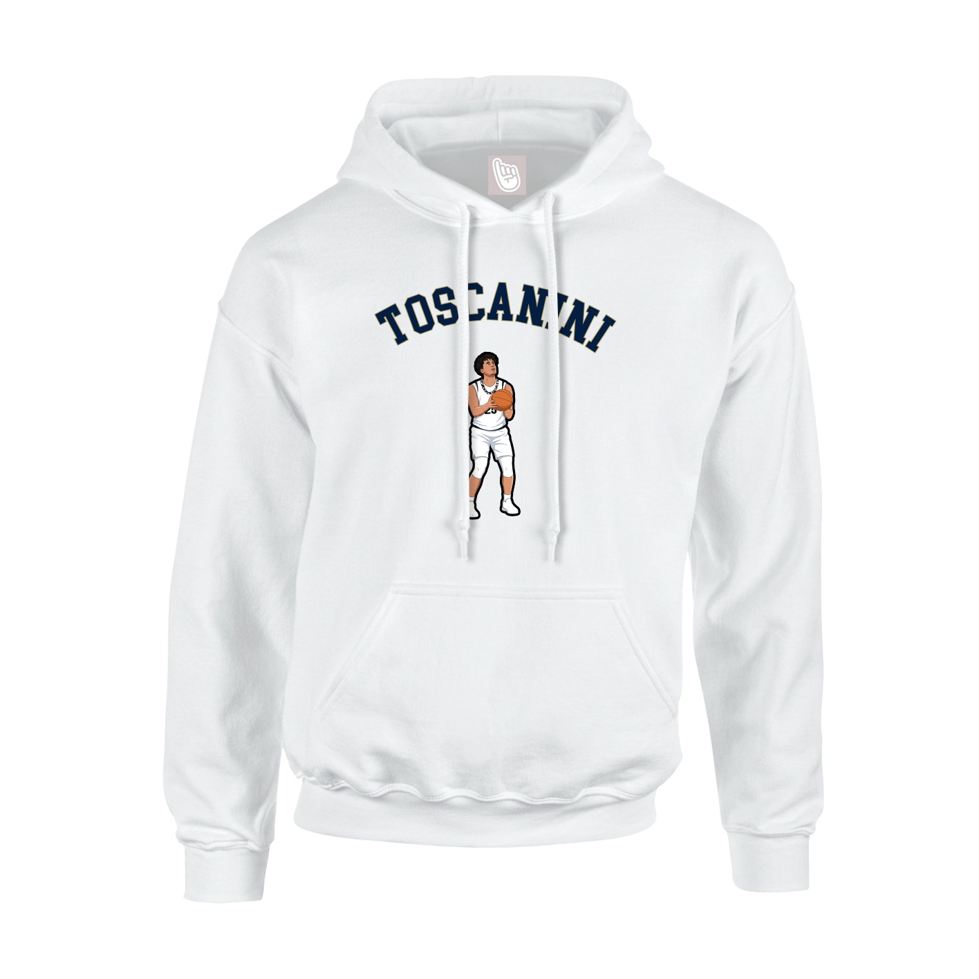Hoodie — Shirsey Arch in White