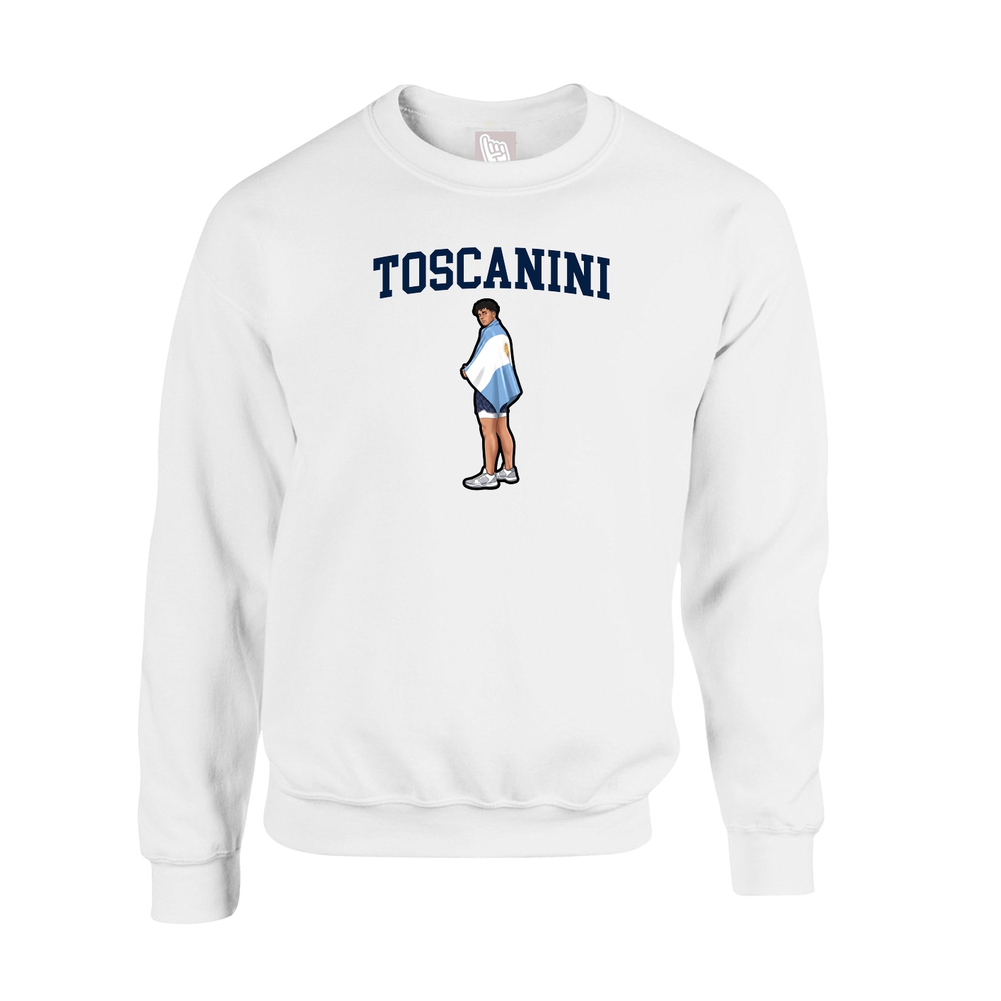 Fleece Crew — Shirsey in White