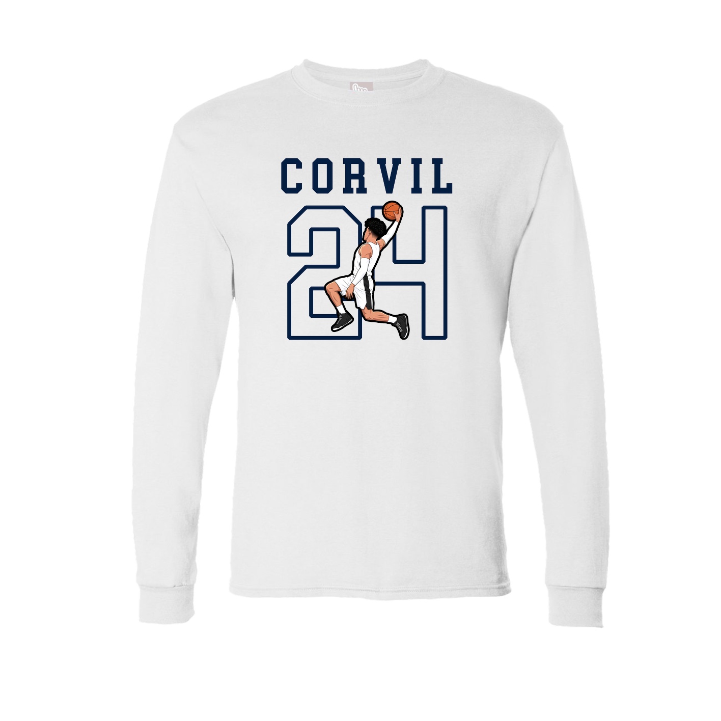 Long Sleeve Tee — Shirsey in White