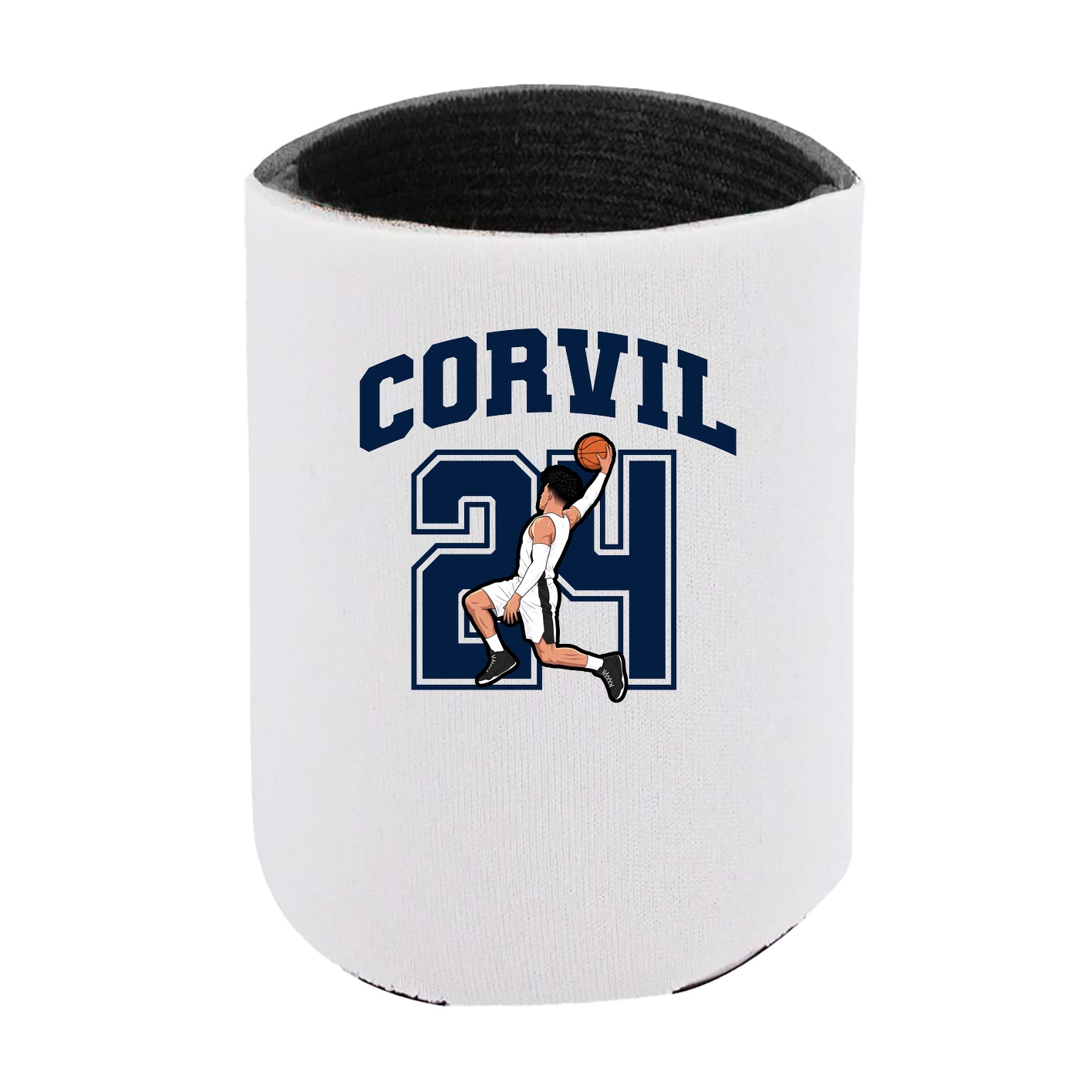 Can Holder — Number in White