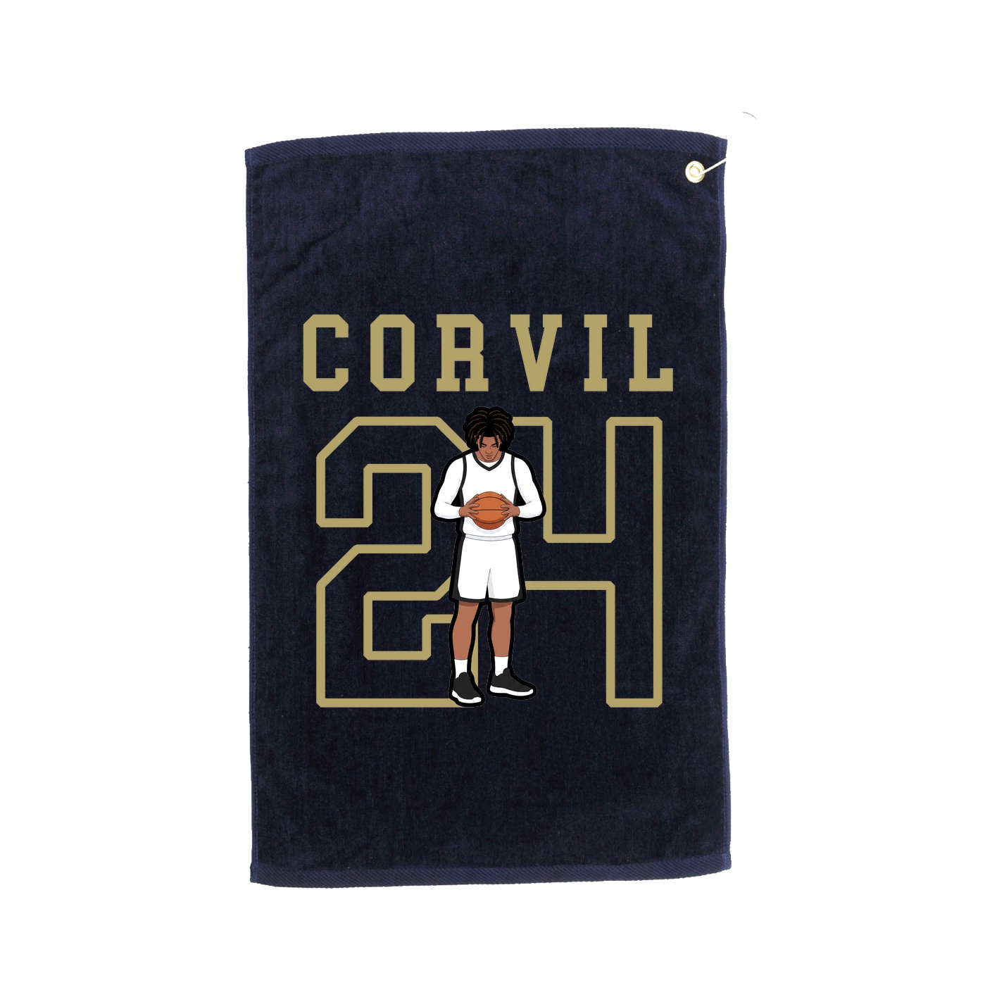 Golf Towel — Shirsey in Navy