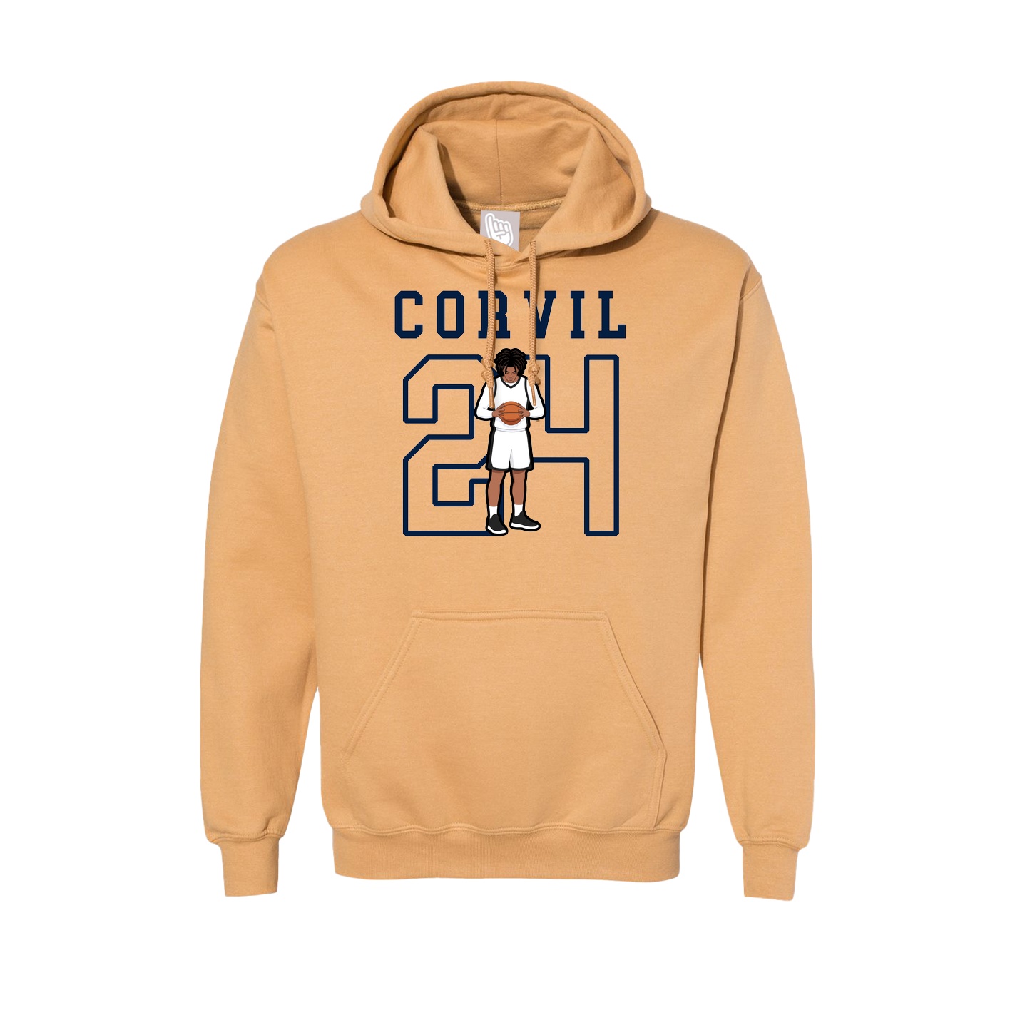 Hoodie — Shirsey in Vegas Gold