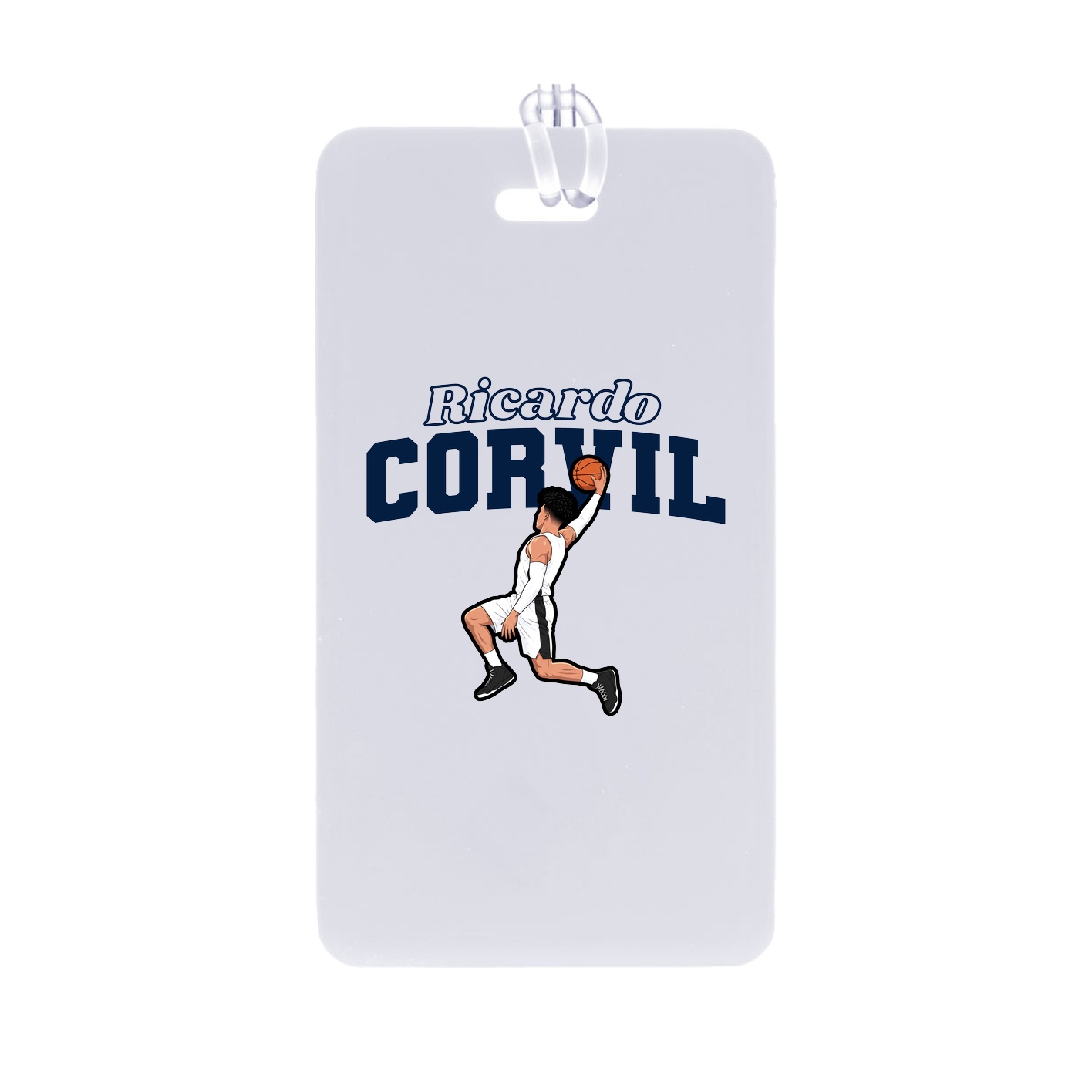Bag Tag — Name Arch in Classic