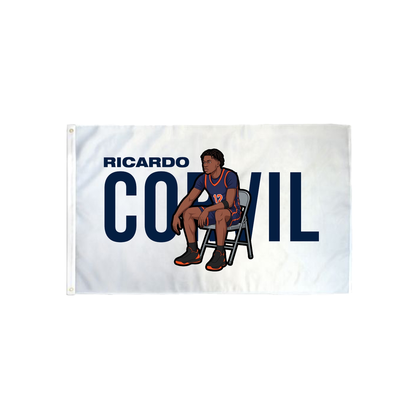 3x5 Flag — Player Name in Classic
