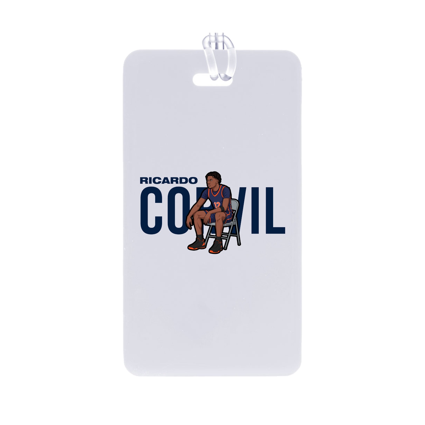 Bag Tag — Player Name in Classic