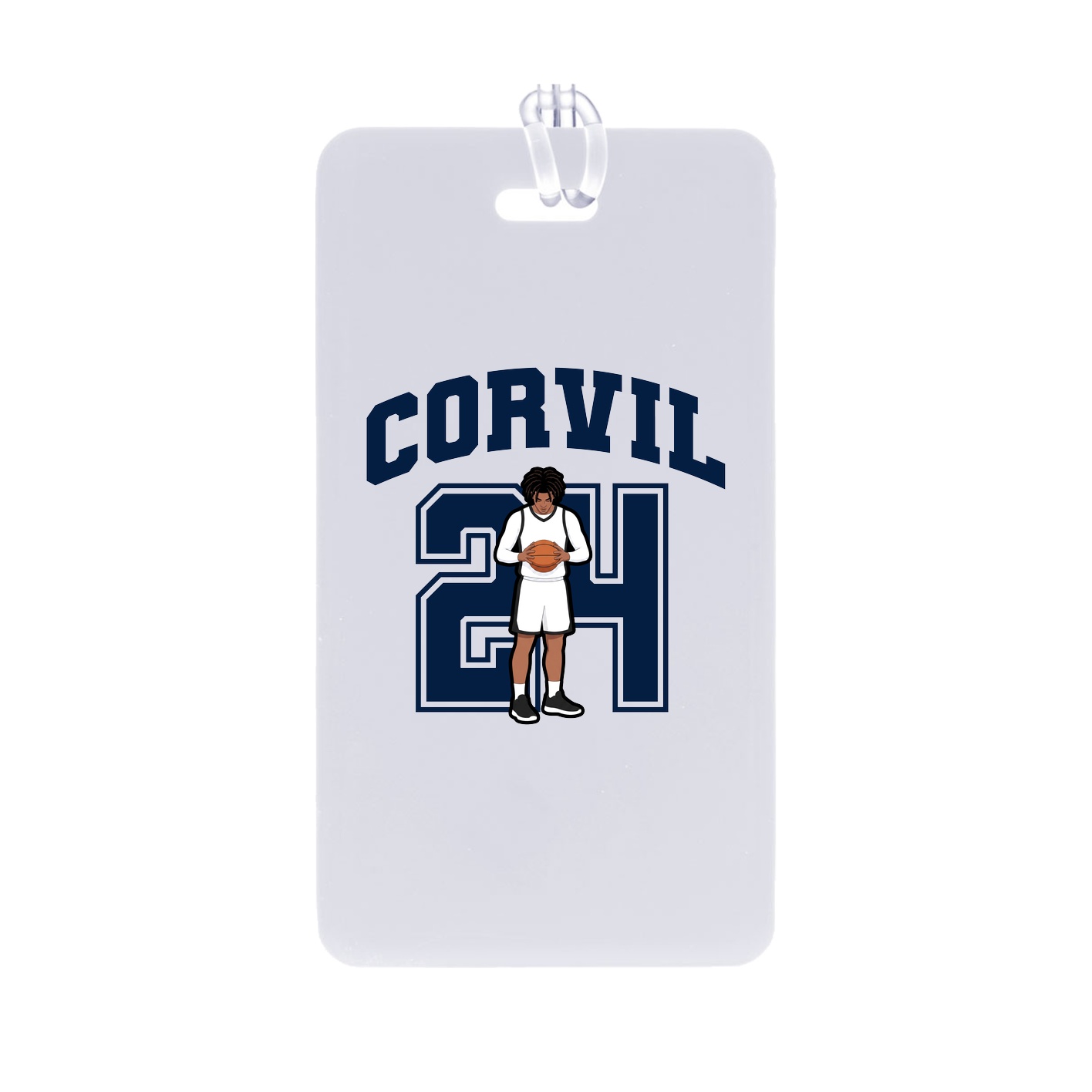 Bag Tag — Number in Classic