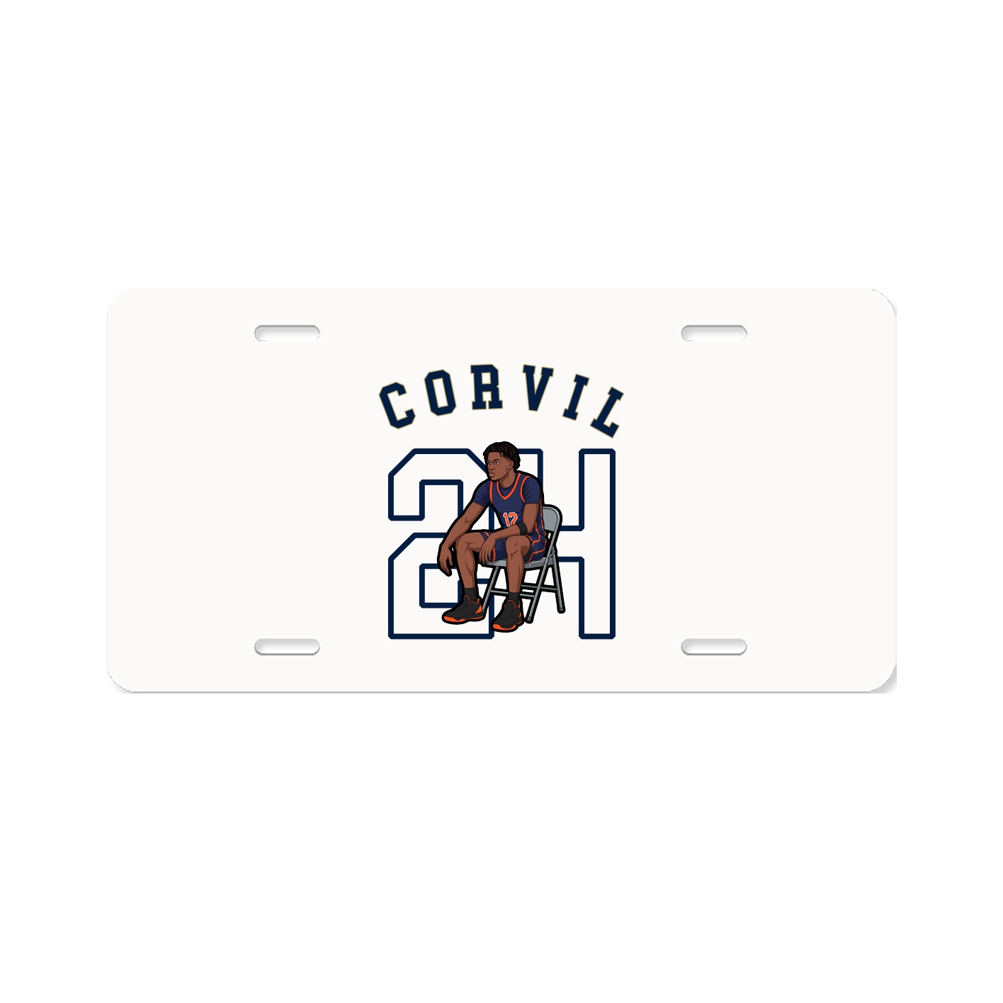 License Plate — Shirsey Arch in Classic
