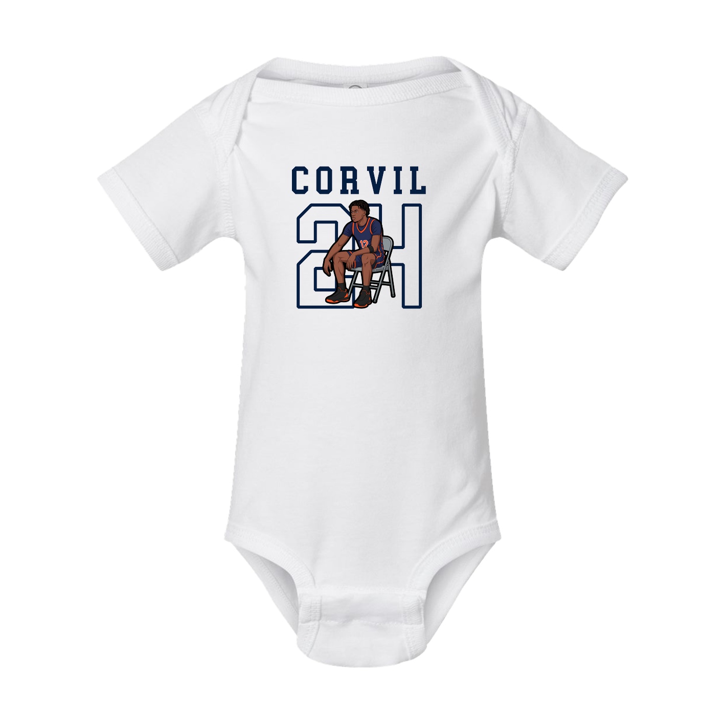 Baby Onesie — Shirsey in White