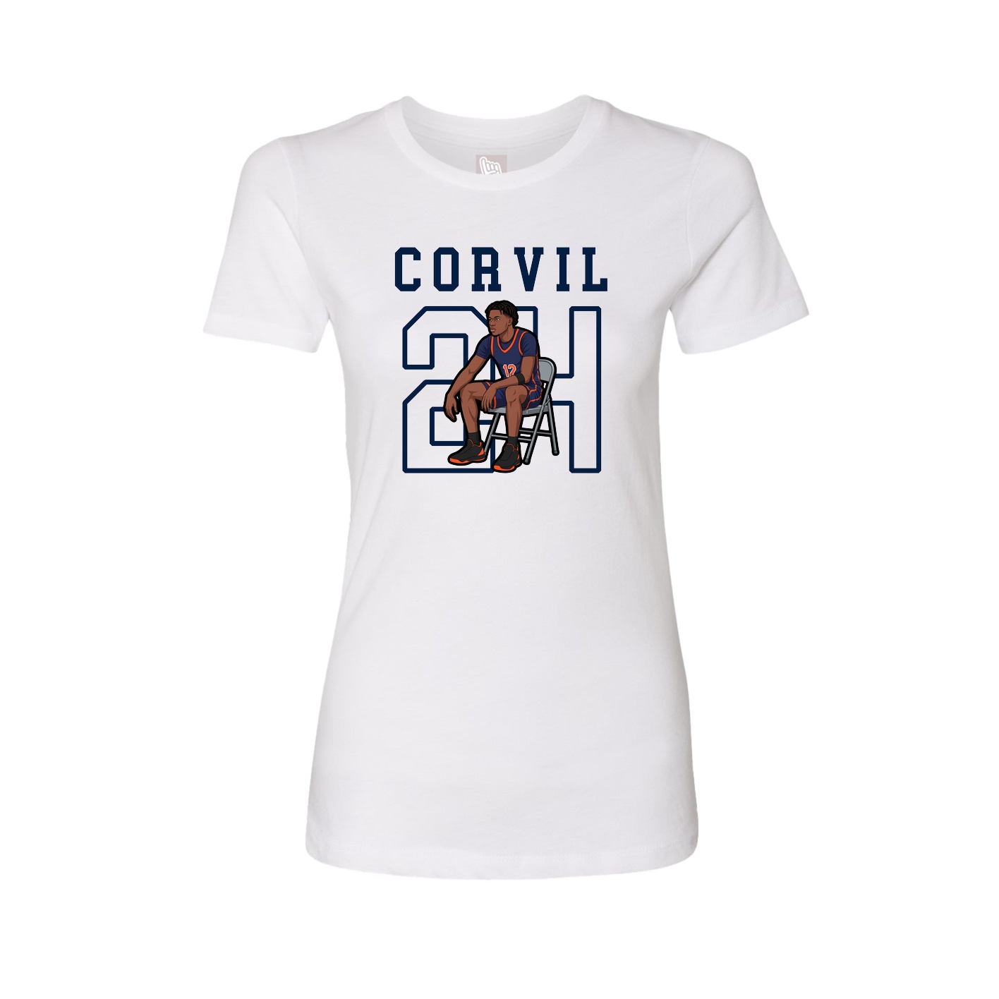 Fitted Women's Tee — Shirsey in White