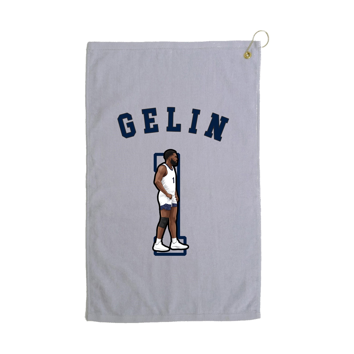 Golf Towel — Shirsey Arch in Grey