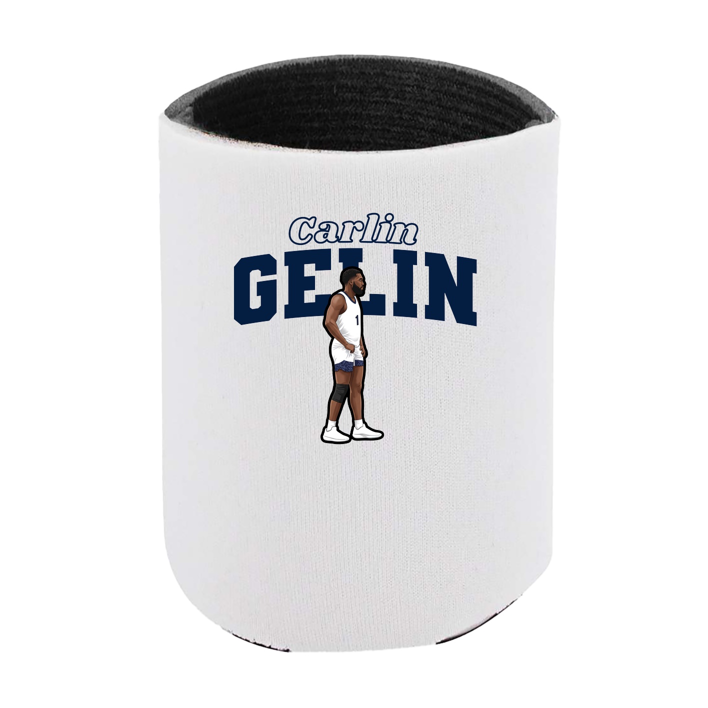 Can Holder — Name Arch in White