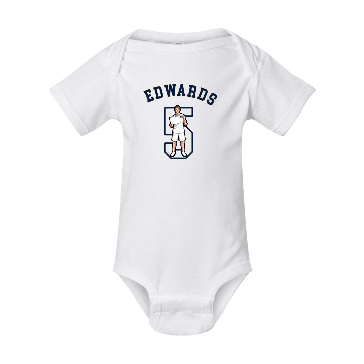 Baby Onesie — Shirsey Arch in White