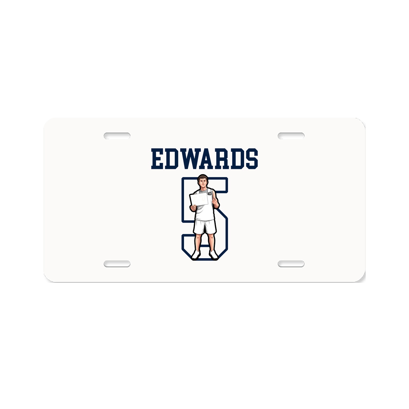 License Plate — Shirsey in Classic