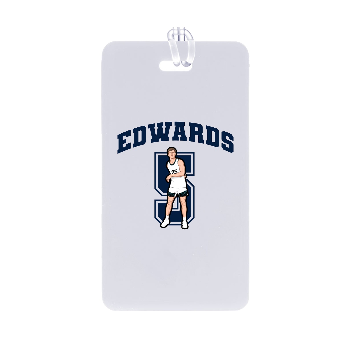 Bag Tag — Number in Classic