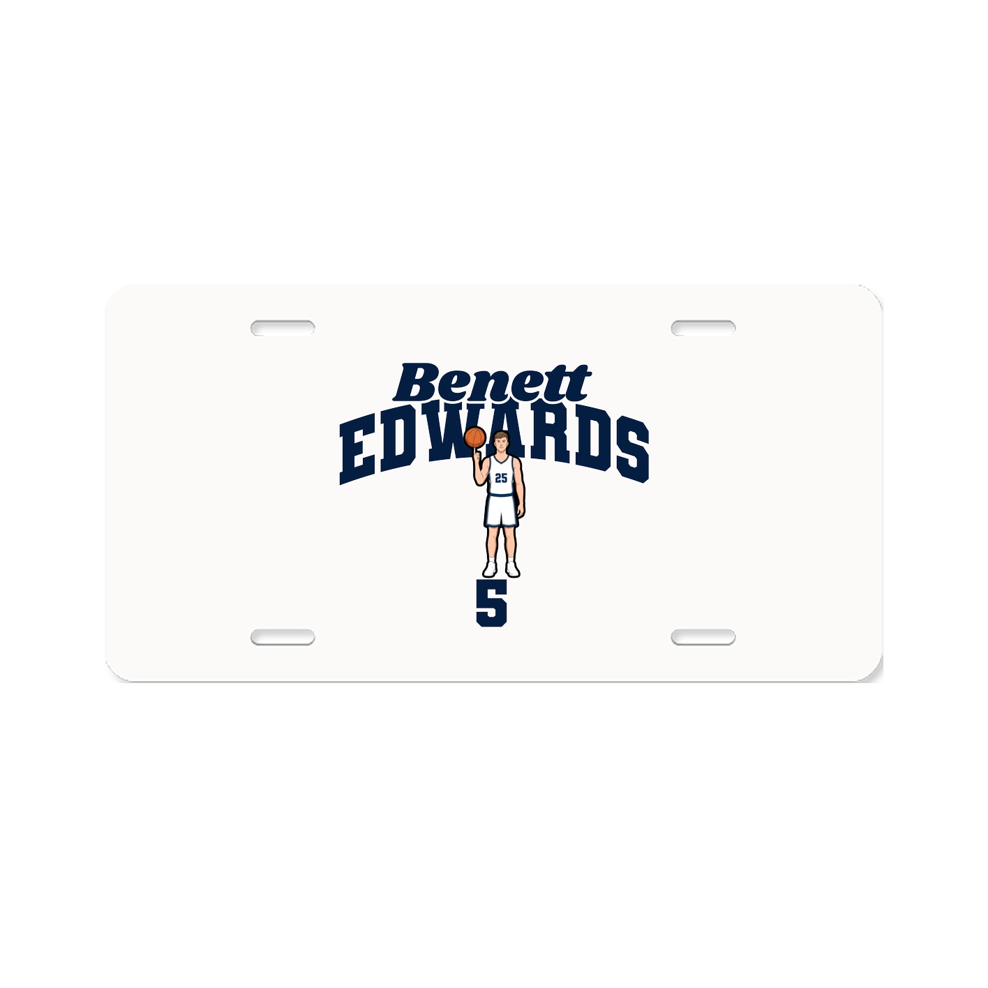 License Plate — Signature Arch in Classic