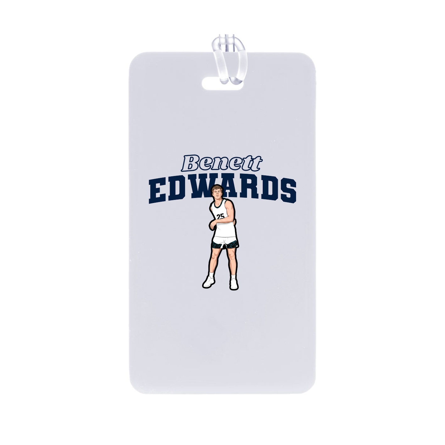 Bag Tag — Name Arch in Classic