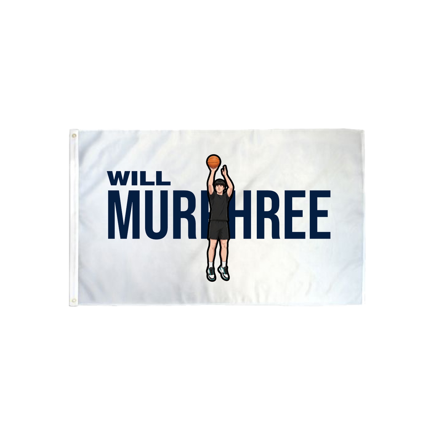 3x5 Flag — Player Name in Classic
