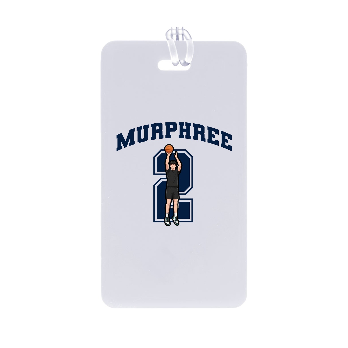 Bag Tag — Number in Classic