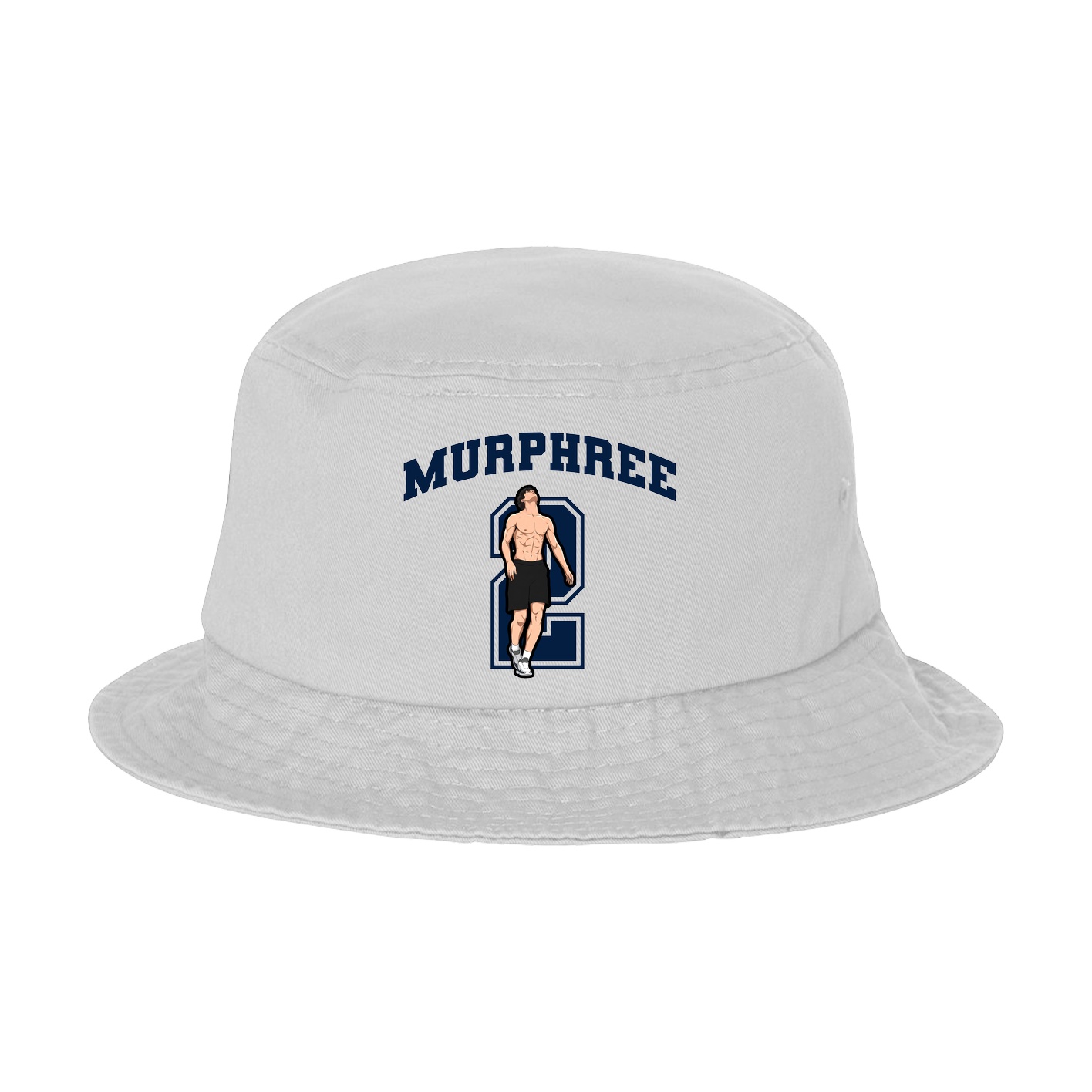 Bucket Cap — Number in White