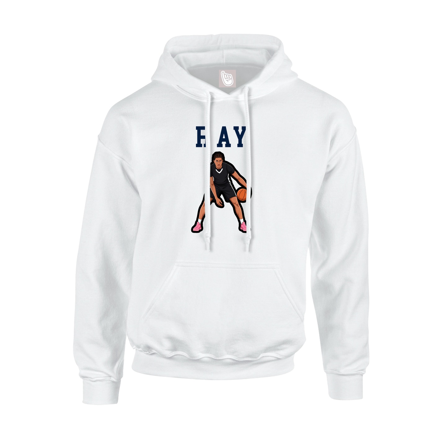 Youth Hoodie — Shirsey in White
