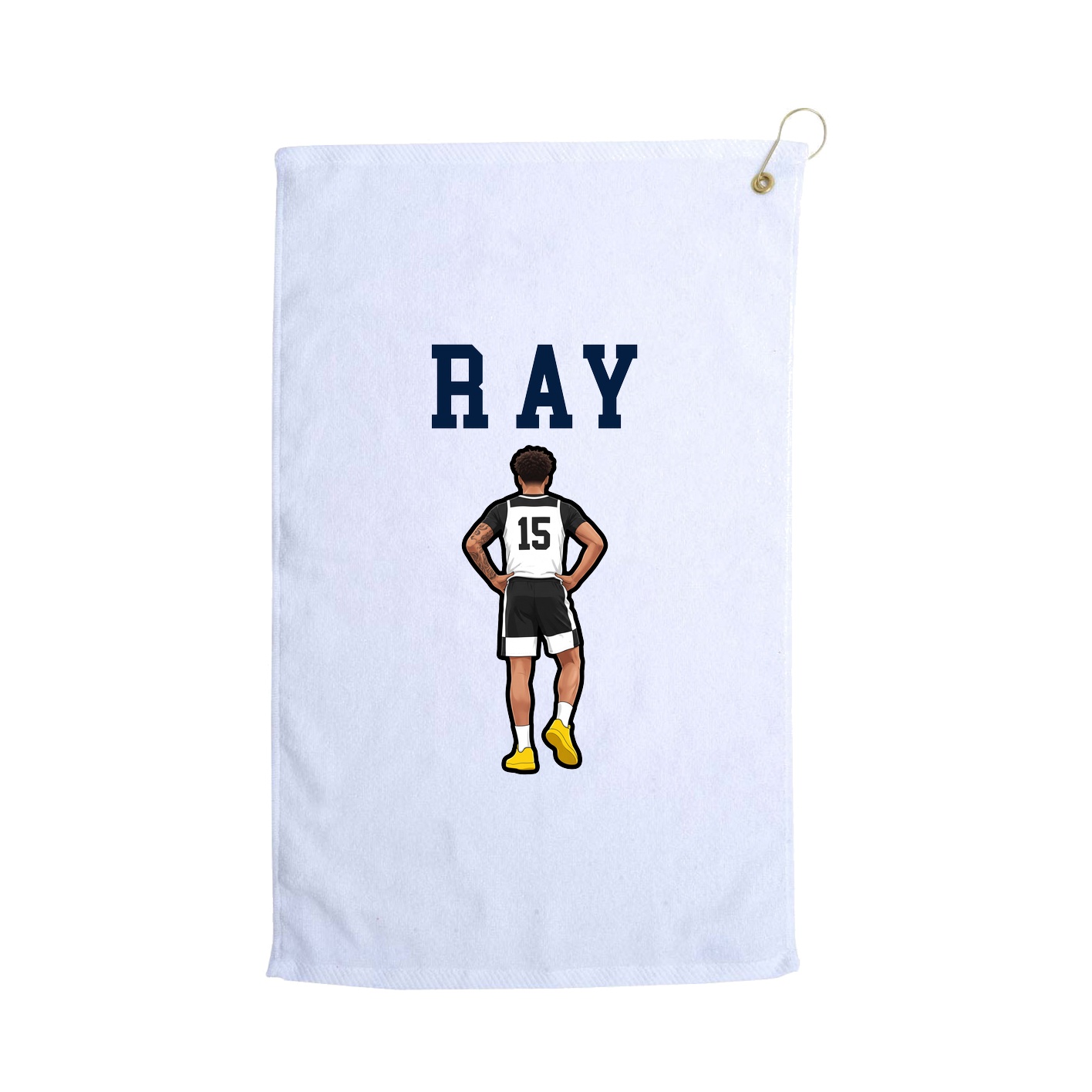 Golf Towel — Shirsey in White