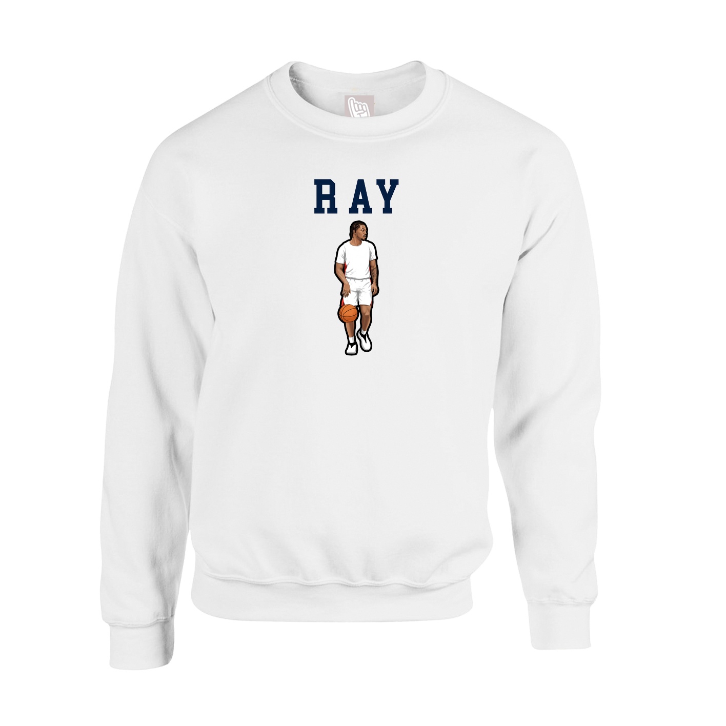 Fleece Crew — Shirsey in White