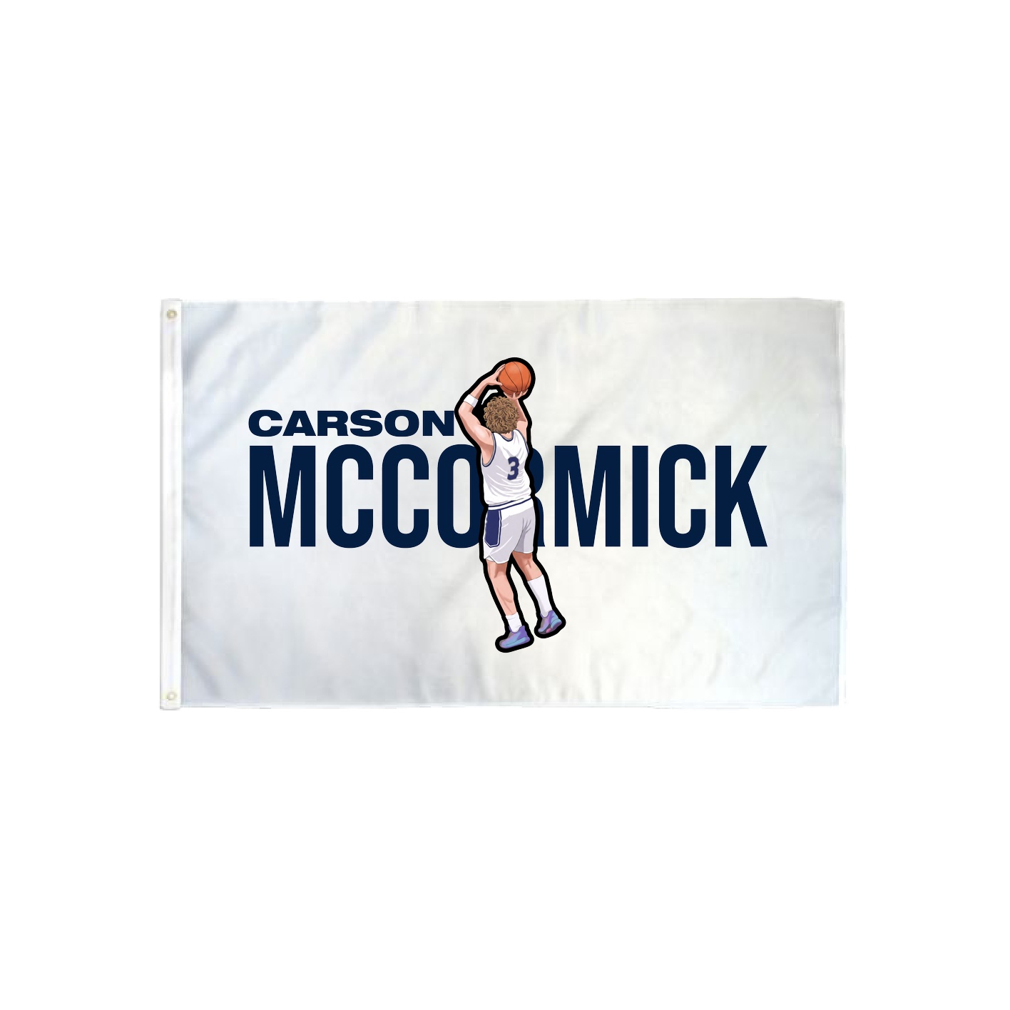3x5 Flag — Player Name in Classic