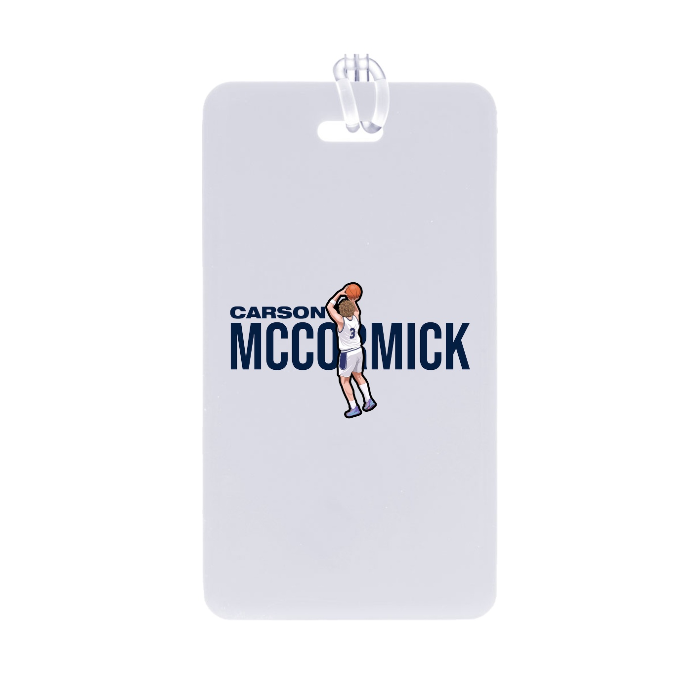Bag Tag — Player Name in Classic