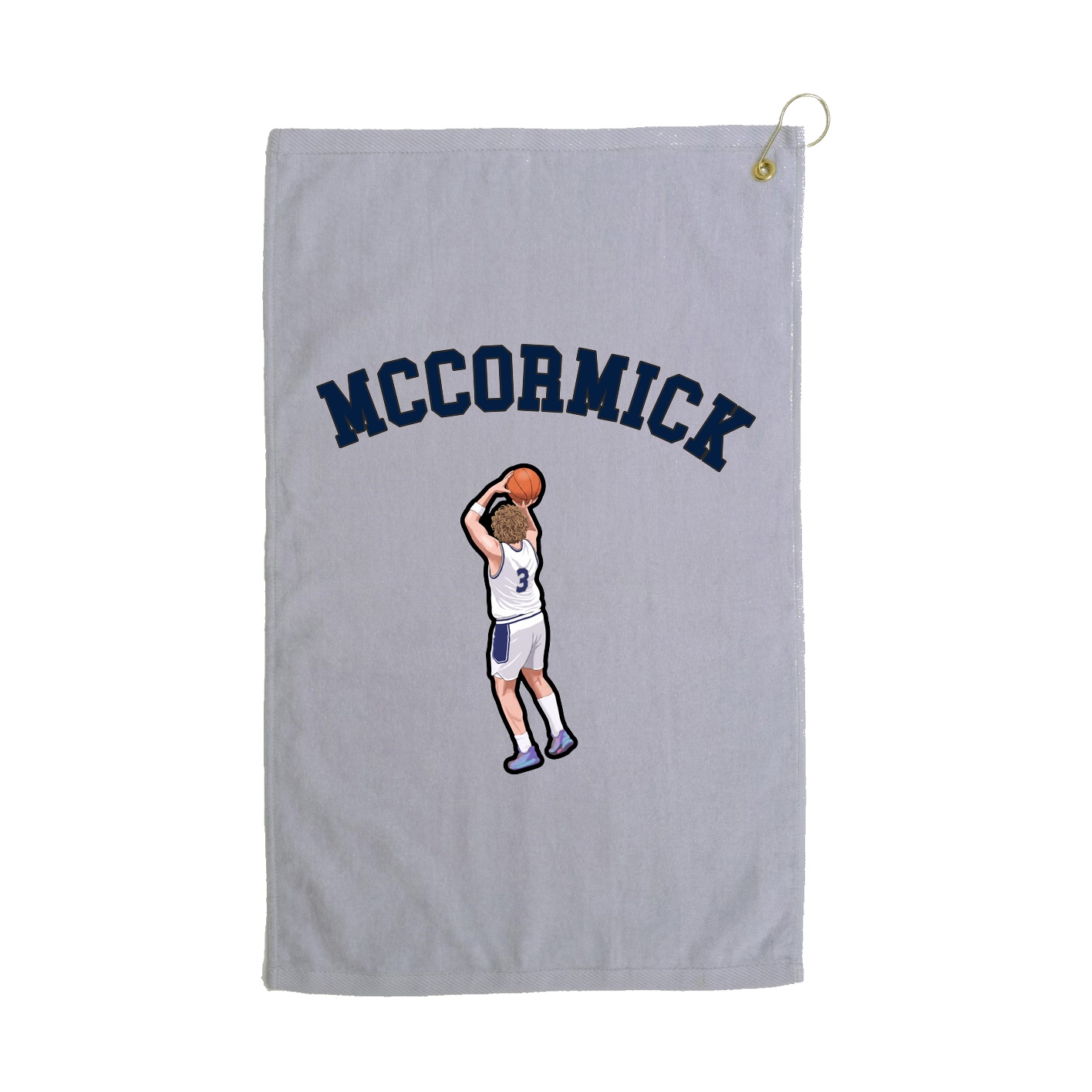 Golf Towel — Shirsey Arch in Grey