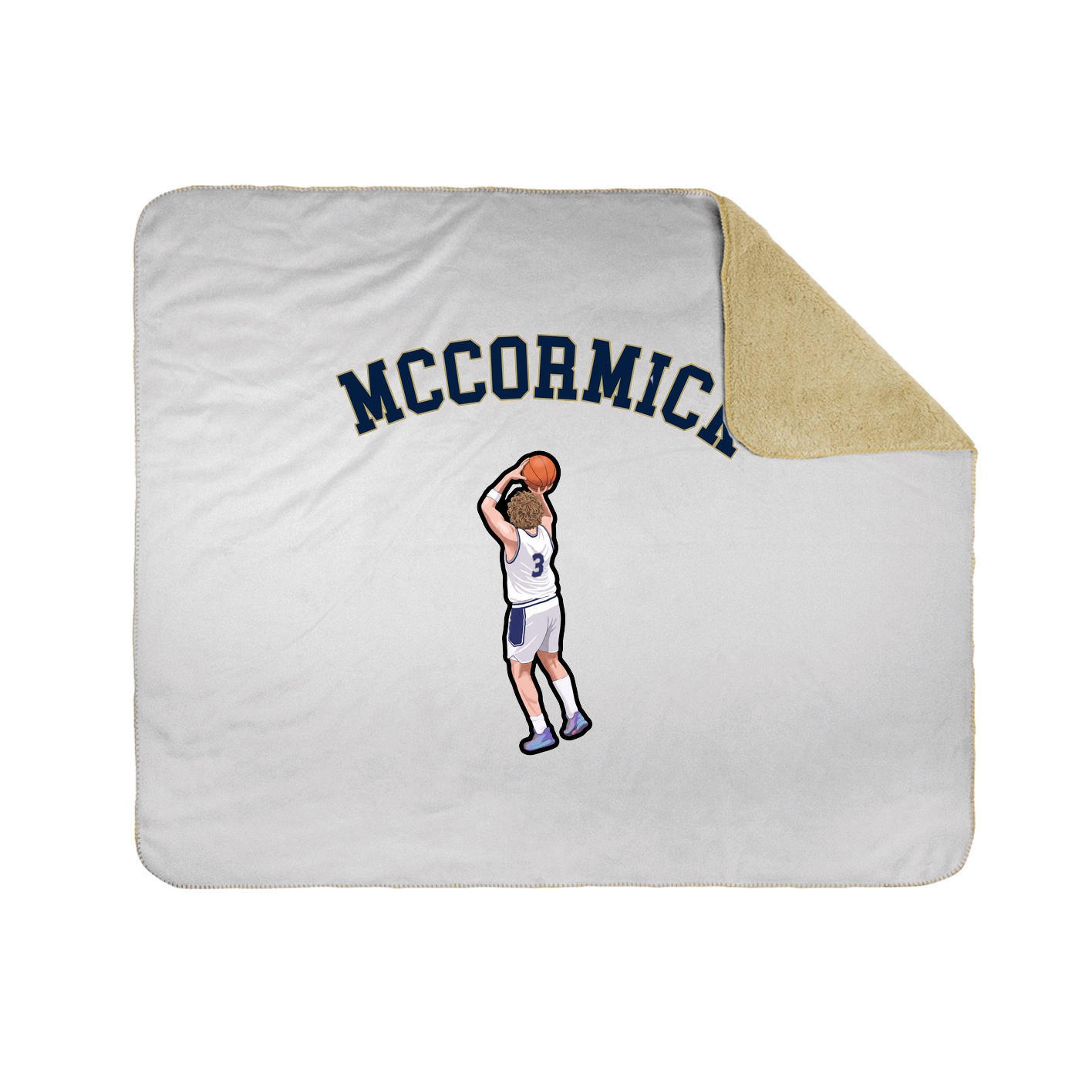 Throw Blanket — Shirsey Arch in White