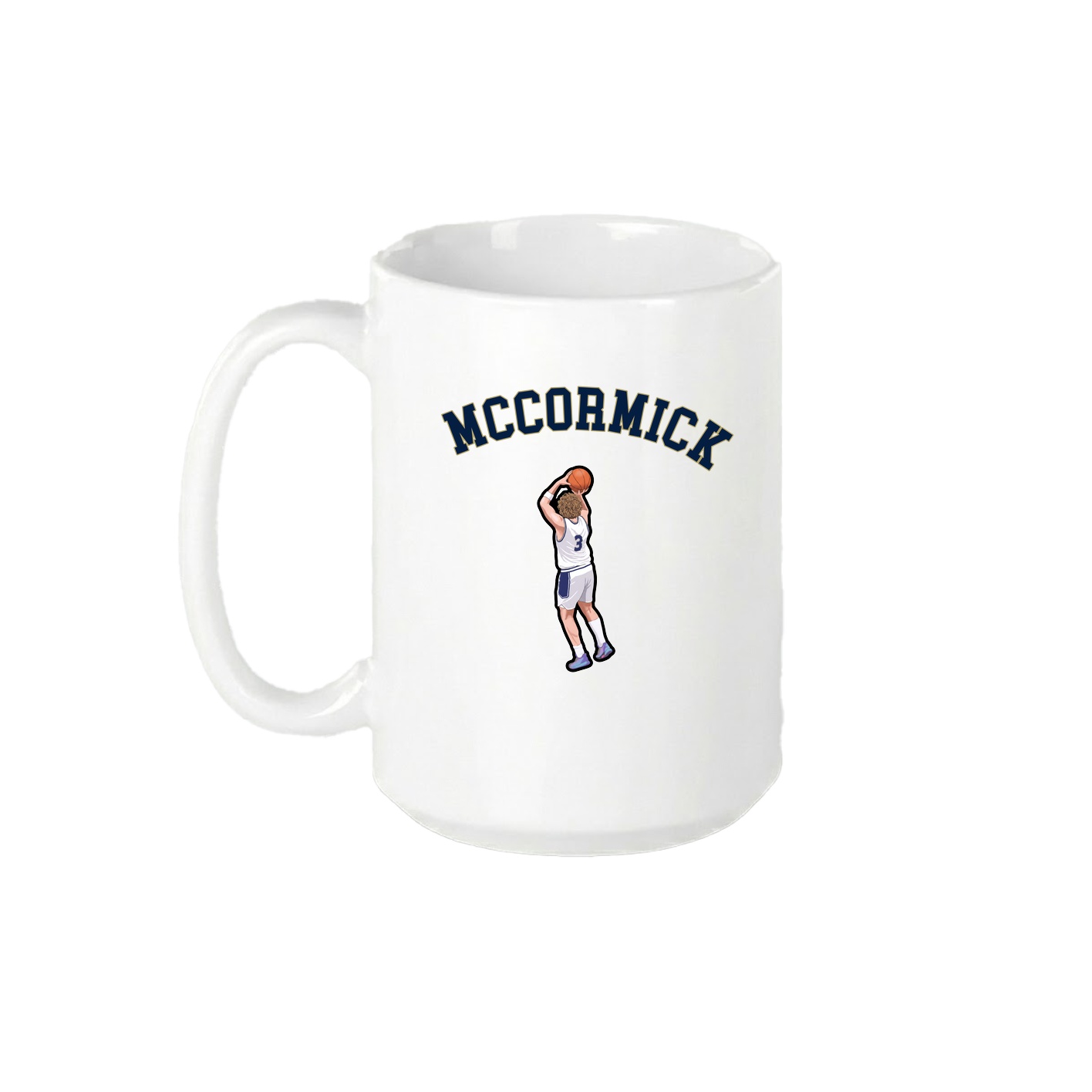 15oz Coffee Mug — Shirsey Arch in White