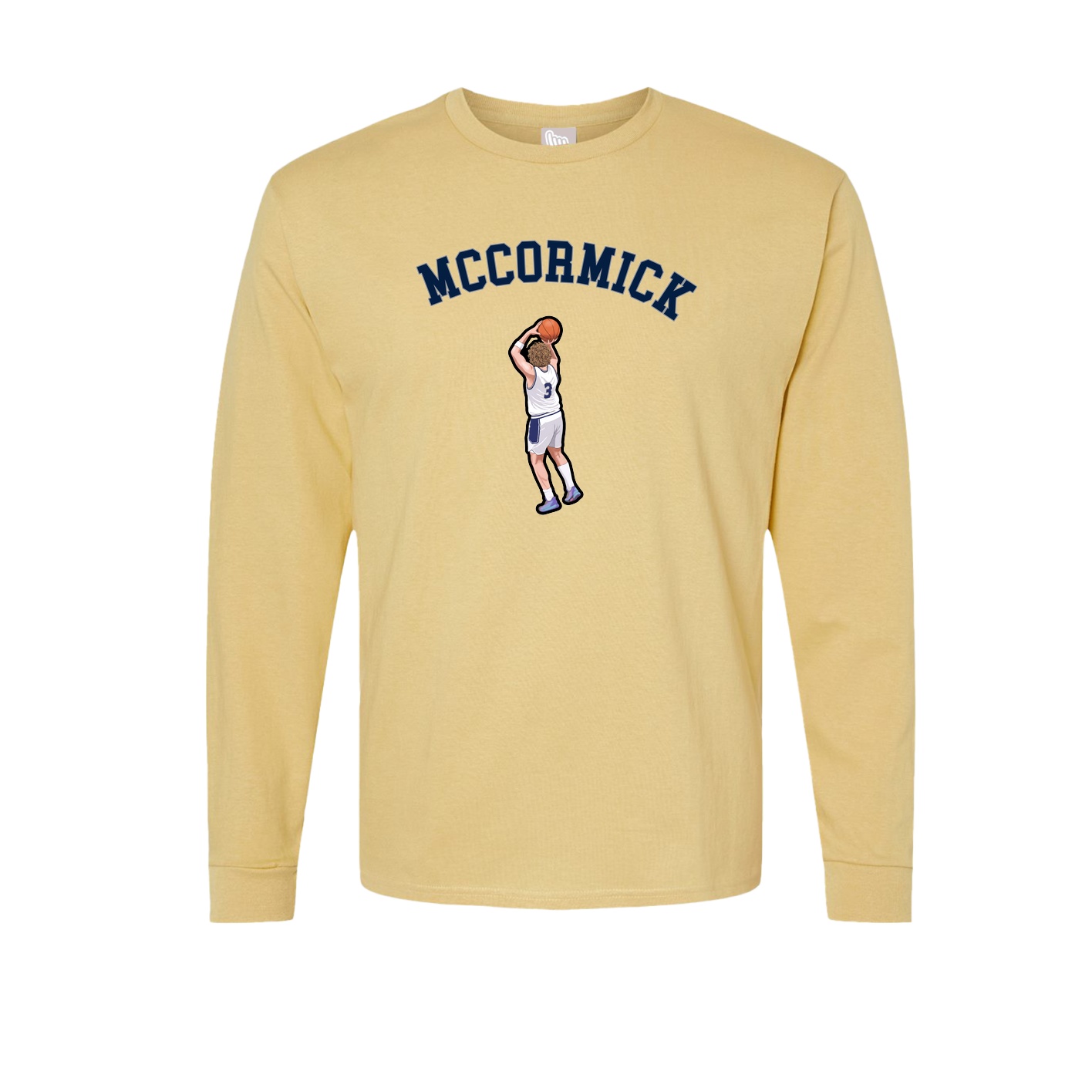 Long Sleeve Tee — Shirsey Arch in Vegas Gold