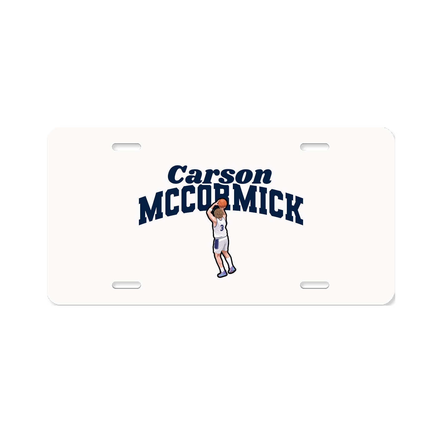 License Plate — Signature Arch in Classic
