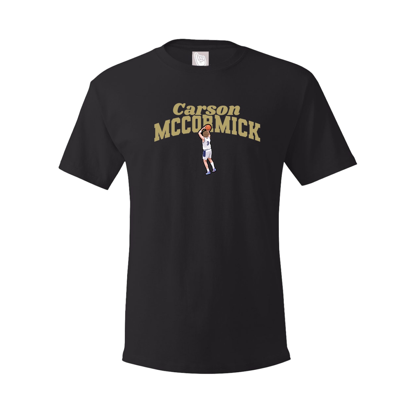 Youth Tee — Signature Arch in Black