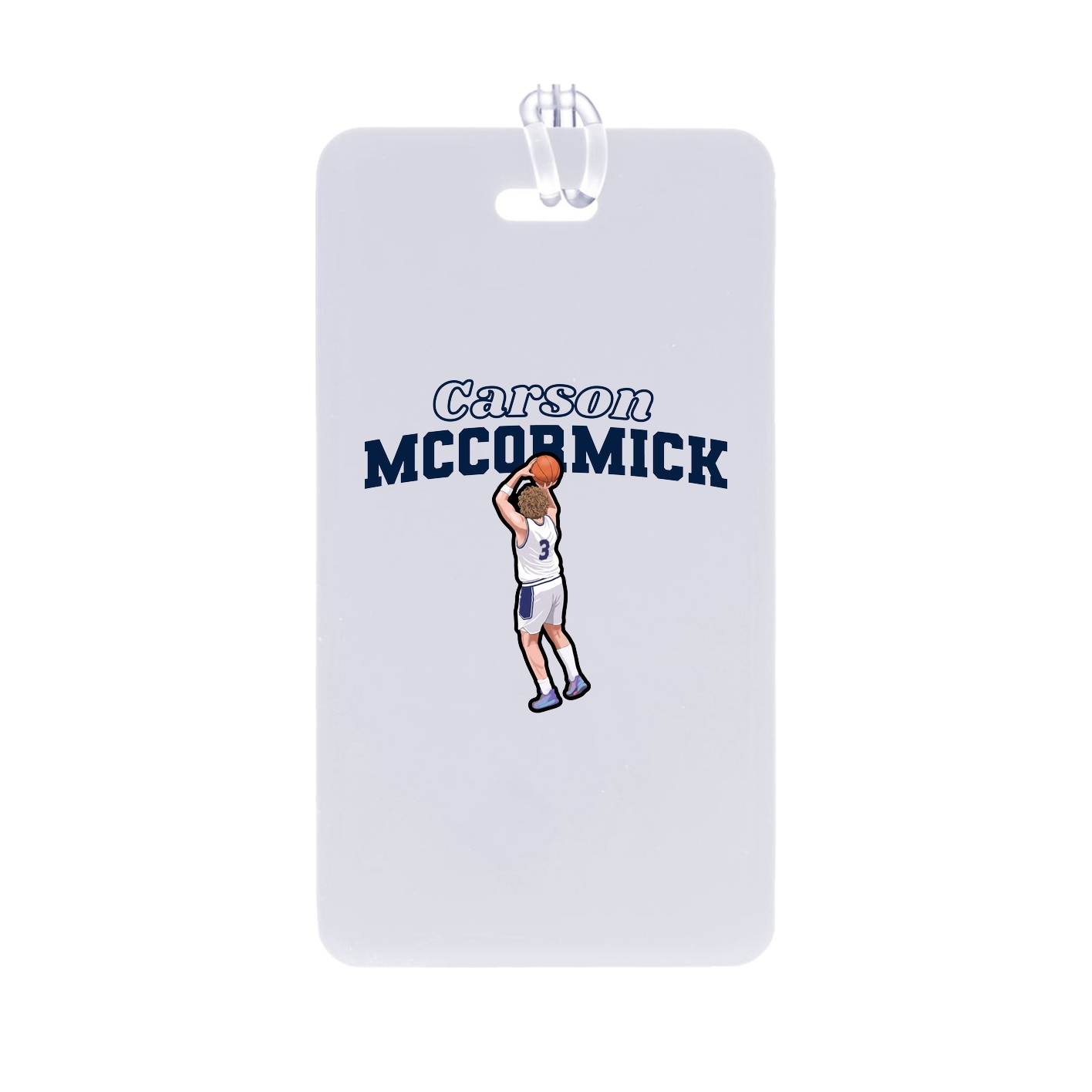 Bag Tag — Name Arch in Classic