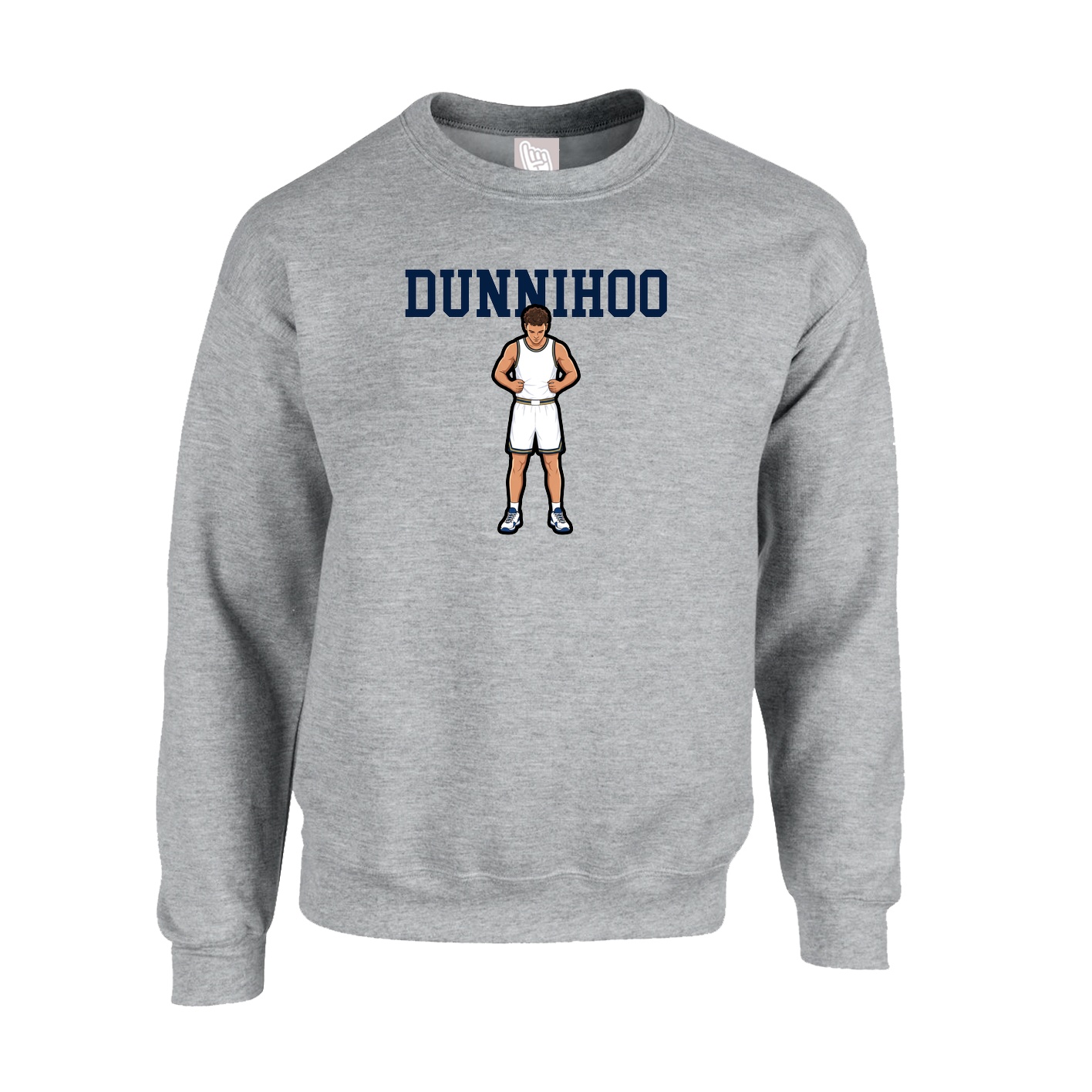 Fleece Crew — Shirsey in Grey