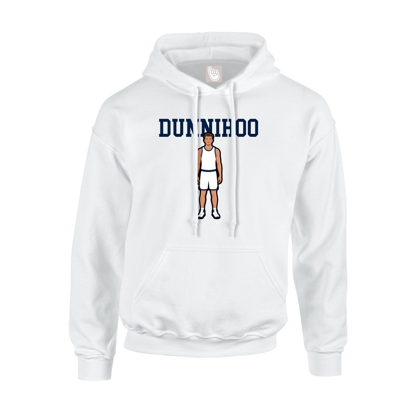 Hoodie — Shirsey in White