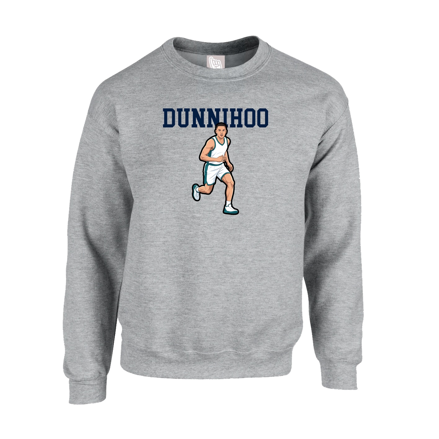 Fleece Crew — Shirsey in Grey
