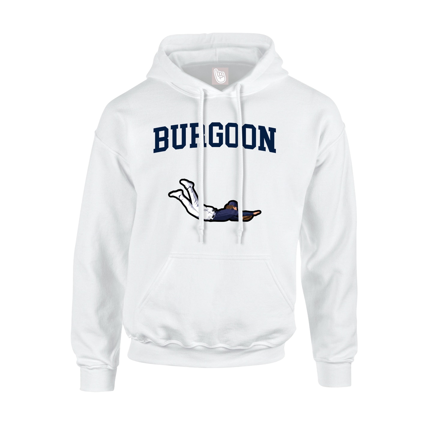 Hoodie — Shirsey in White