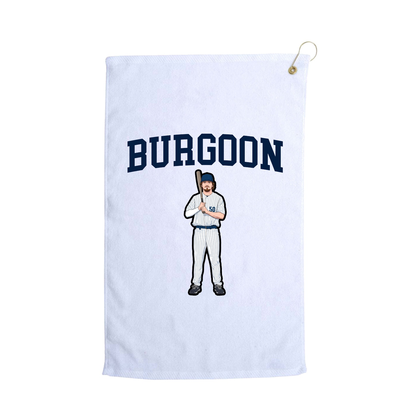 Golf Towel — Shirsey in White