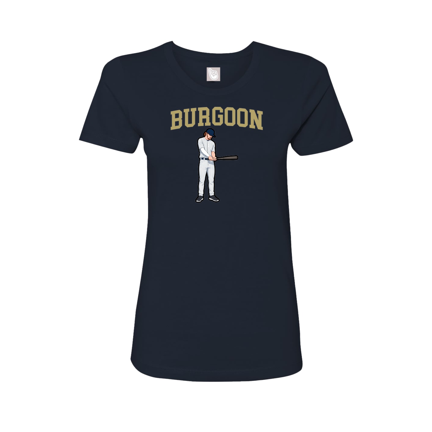 Fitted Women's Tee — Shirsey in Navy