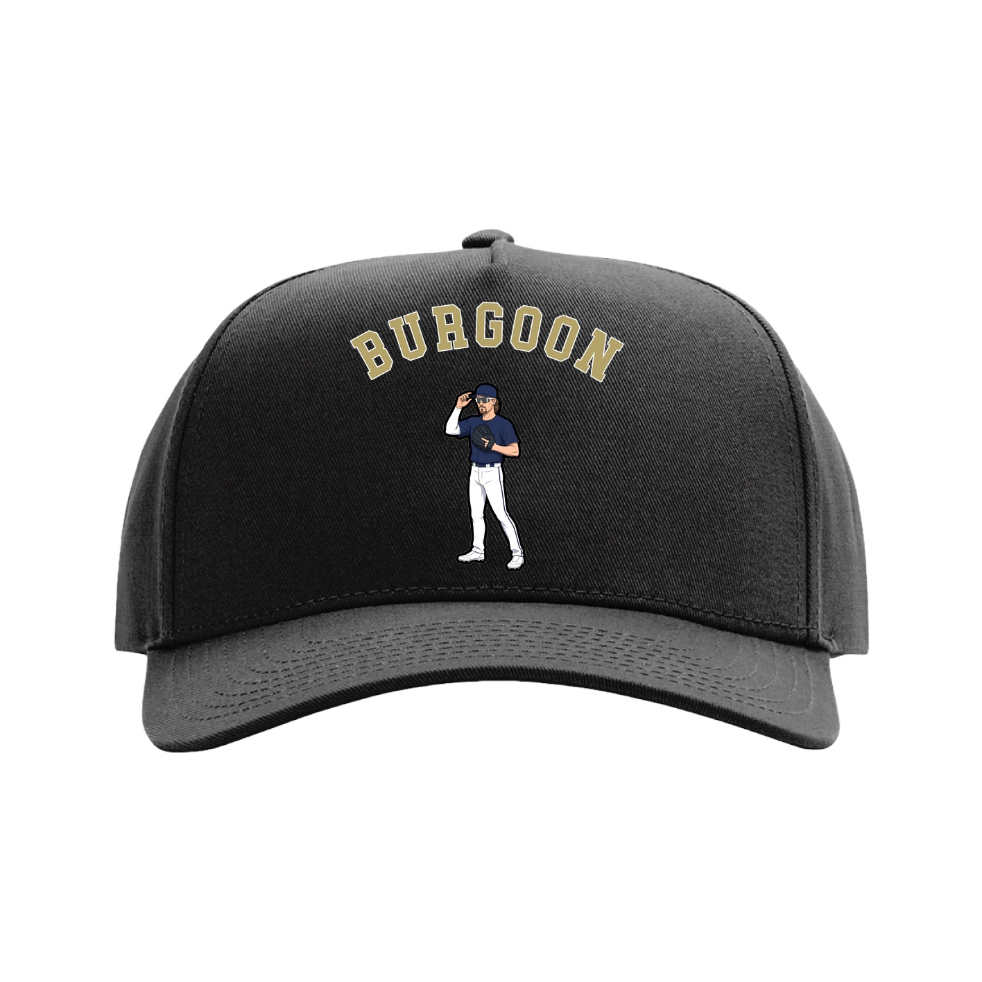 Full Fabric Five-Panel Champ Cap
