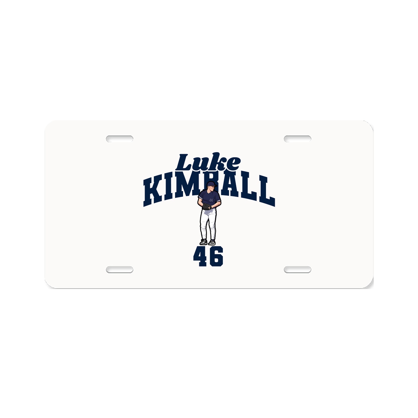 License Plate — Signature Arch in Classic