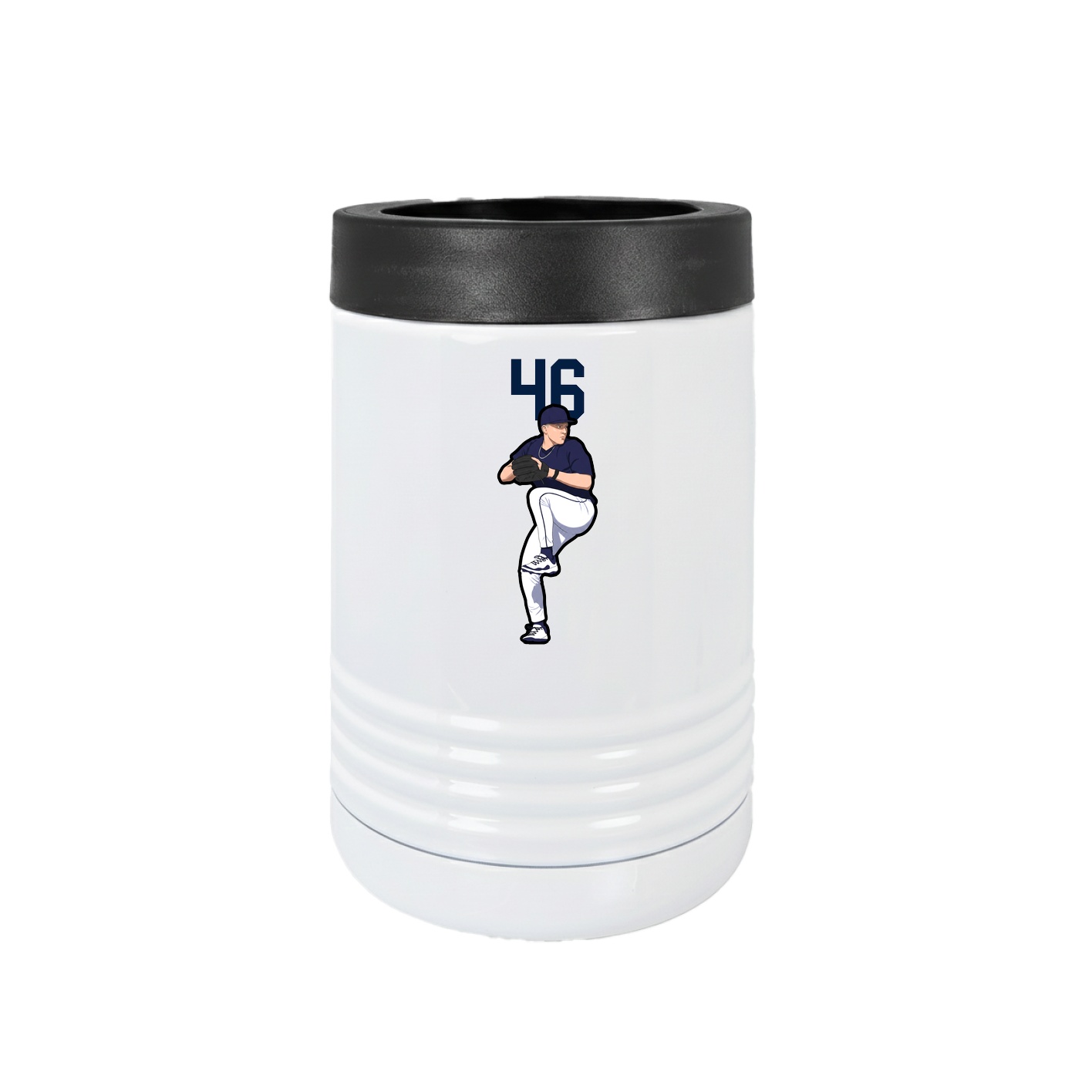 Beverage Holder — Number Top in White