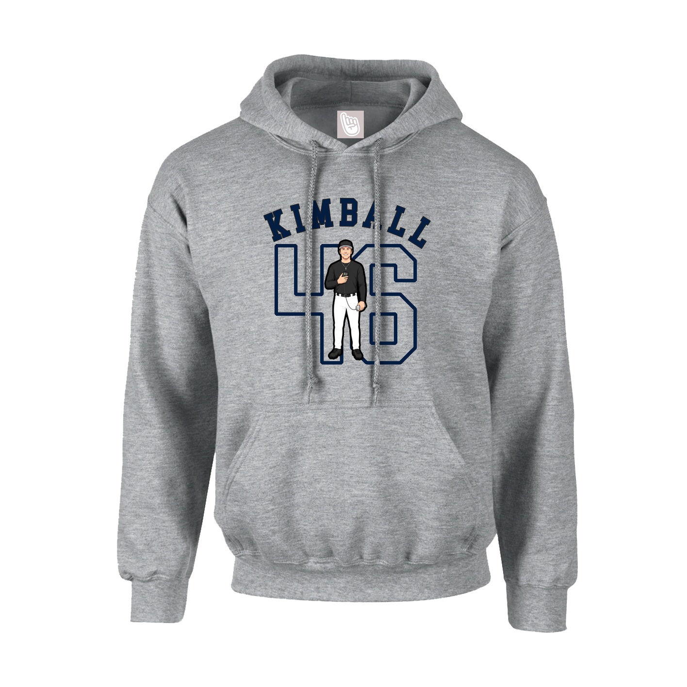 Hoodie — Shirsey Arch in Grey